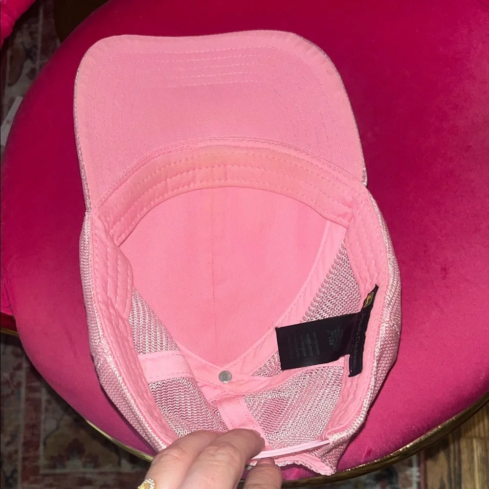 John Deere Sparkle Pink Hat